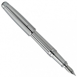 Перьевая ручка ST Dupont Olympio  L Diamond Heads PP   FP Du480110m